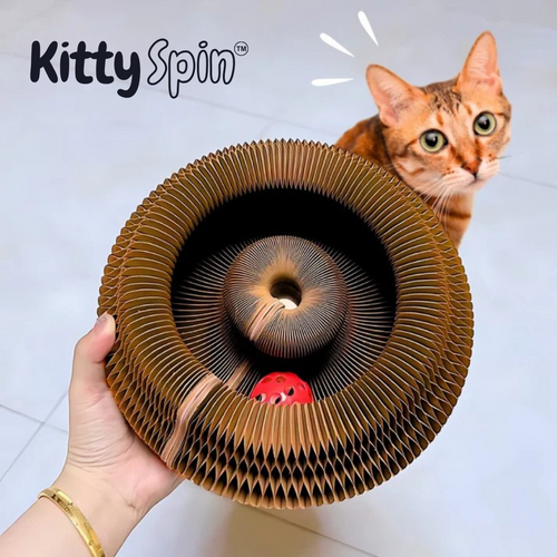 KittySpin™ | Griffoir interactif pour chats